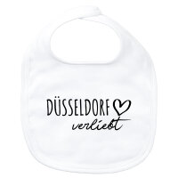 Baby Lätzchen Düsseldorf verliebt Klettverschluss