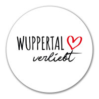Aufkleber Wuppertal verliebt 10cm Sticker