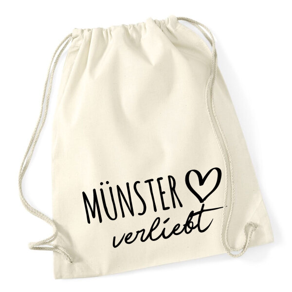 Turnbeutel Münster verliebt 12 Liter