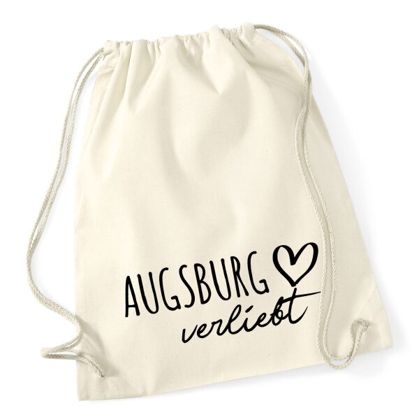 Turnbeutel Augsburg verliebt 12 Liter