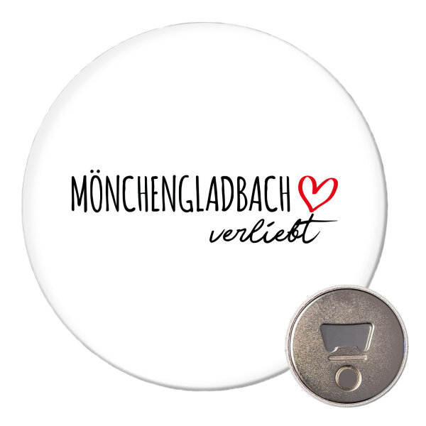 Magnet Mönchengladbach verliebt 59mm Kühlschrankmagnet