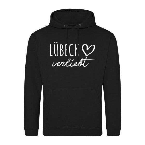 Unisex Hoodie Lübeck verliebt Größe S-3XL