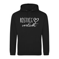 Unisex Hoodie Rostock verliebt Größe S-3XL