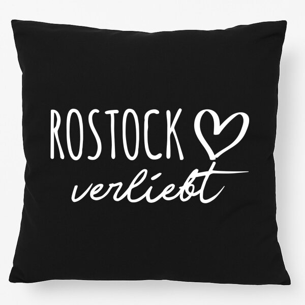 Kissen Rostock verliebt 40x40cm