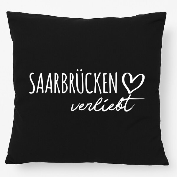 Kissen Saarbrücken verliebt 40x40cm