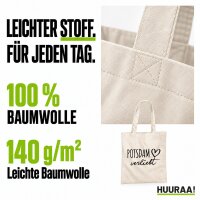 Jutebeutel Potsdam verliebt 10 Liter Natural