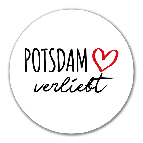 Aufkleber Potsdam verliebt 10cm Sticker