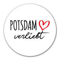 Aufkleber Potsdam verliebt 10cm Sticker