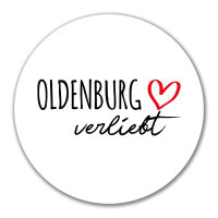 Aufkleber Oldenburg verliebt 10cm Sticker