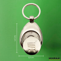 Schlüsselanhänger Osnabrück verliebt Metall