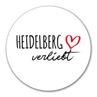 Aufkleber Heidelberg verliebt 10cm Sticker