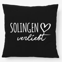 Kissen Solingen verliebt 40x40cm