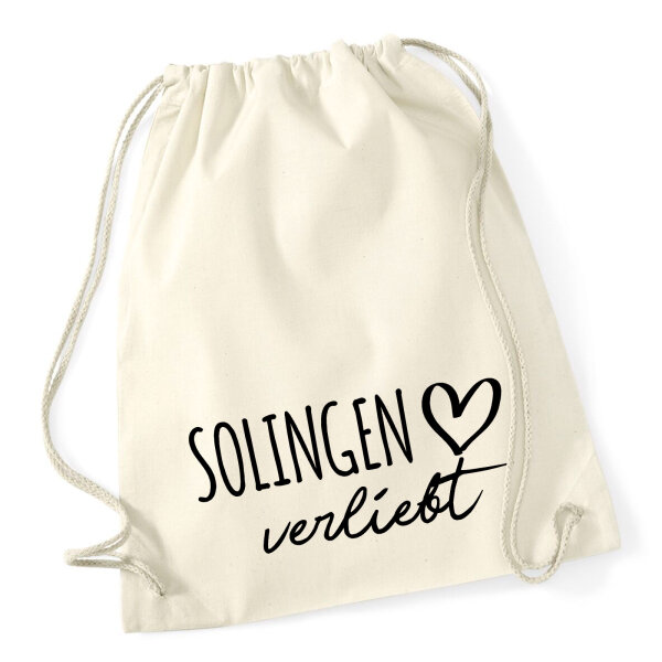 Turnbeutel Solingen verliebt 12 Liter