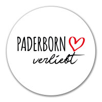 Aufkleber Paderborn verliebt 10cm Sticker