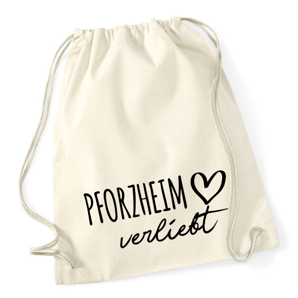 Turnbeutel Pforzheim verliebt 12 Liter
