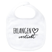 Baby Lätzchen Erlangen verliebt Klettverschluss