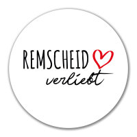 Aufkleber Remscheid verliebt 10cm Sticker
