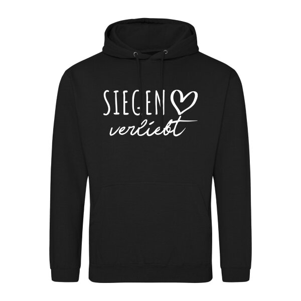 Unisex Hoodie Siegen verliebt Größe S-3XL