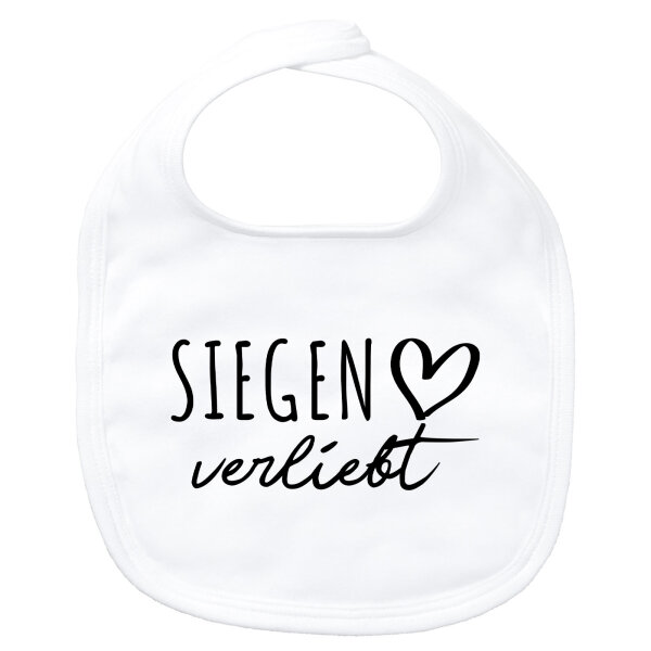 Baby Lätzchen Siegen verliebt