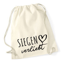 Turnbeutel Siegen verliebt 12 Liter