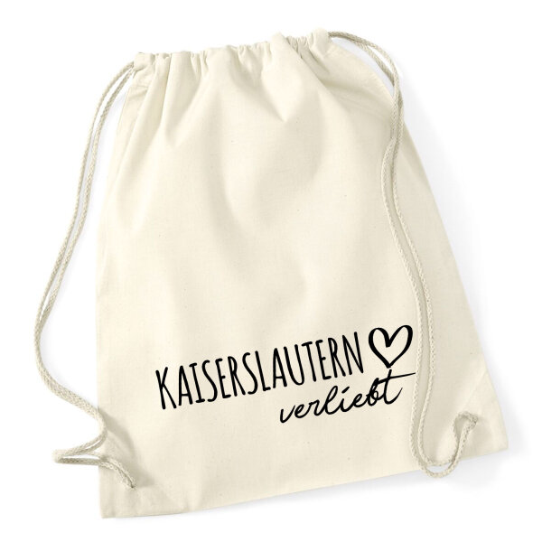 Turnbeutel Kaiserslautern verliebt 12 Liter