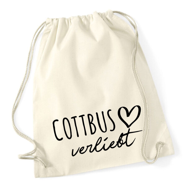 Turnbeutel Cottbus verliebt 12 Liter