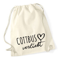 Turnbeutel Cottbus verliebt 12 Liter
