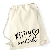 Turnbeutel Witten verliebt 12 Liter