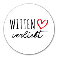 Aufkleber Witten verliebt 10cm Sticker