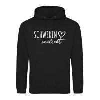 Unisex Hoodie Schwerin verliebt Größe S-3XL