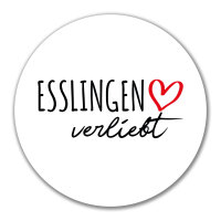 Aufkleber Esslingen am Neckar verliebt 10cm Sticker