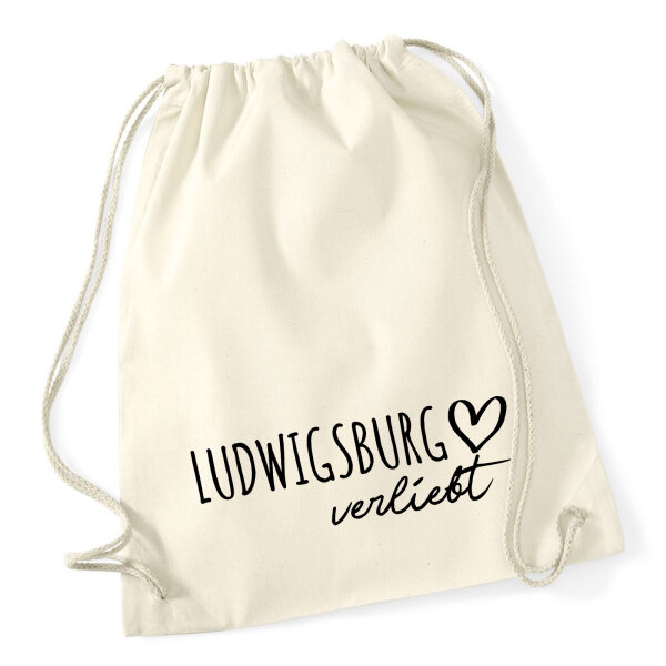 Turnbeutel Ludwigsburg verliebt 12 Liter