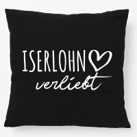 Kissen Iserlohn verliebt 40x40cm
