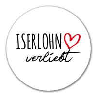 Aufkleber Iserlohn verliebt 10cm Sticker