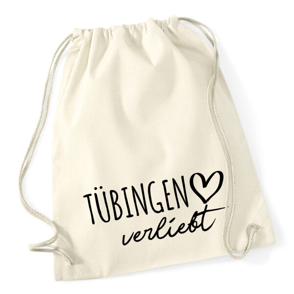 Turnbeutel Tübingen verliebt 12 Liter