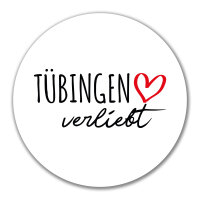 Aufkleber Tübingen verliebt 10cm Sticker