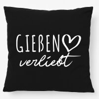 Kissen Gießen verliebt 40x40cm
