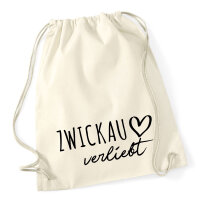 Turnbeutel Zwickau verliebt 12 Liter