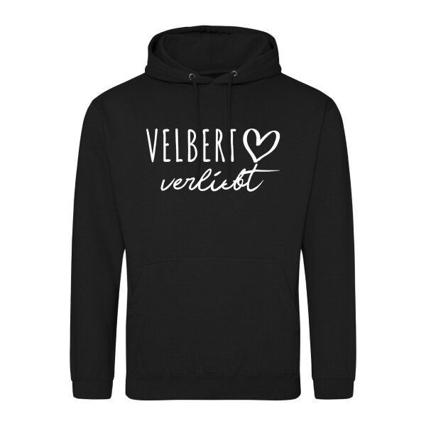 Unisex Hoodie Velbert verliebt Größe S-3XL