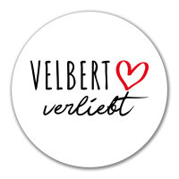 Aufkleber Velbert verliebt 10cm Sticker