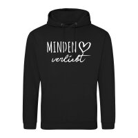 Unisex Hoodie Minden verliebt Größe S-3XL