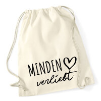Turnbeutel Minden verliebt 12 Liter