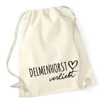 Turnbeutel Delmenhorst verliebt 12 Liter