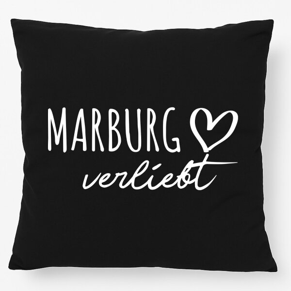 Kissen Marburg verliebt 40x40cm