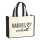 Jutetasche Marburg verliebt 21 Liter Black