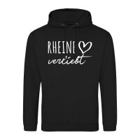 Unisex Hoodie Rheine verliebt Größe S-3XL