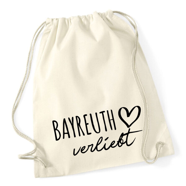 Turnbeutel Bayreuth verliebt 12 Liter