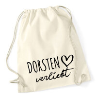 Turnbeutel Dorsten verliebt 12 Liter