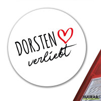 Aufkleber Dorsten verliebt 10cm Sticker