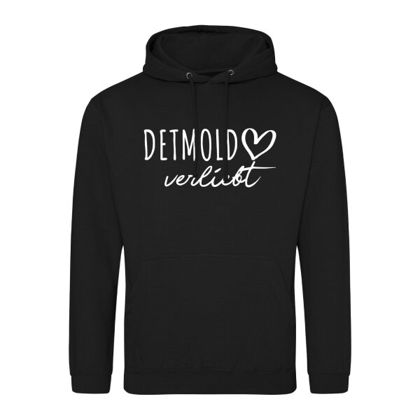 Unisex Hoodie Detmold verliebt Größe S-3XL